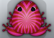 Maroon Floris Frondis Frog from Pocket Frogs