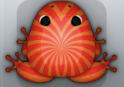 Red Chroma Frondis Frog from Pocket Frogs