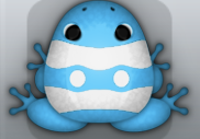 Azure Albeo Geminus Frog from Pocket Frogs