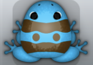 Azure Bruna Geminus Frog from Pocket Frogs