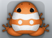 Tangelo Albeo Geminus Frog from Pocket Frogs