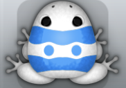 White Caelus Geminus Frog from Pocket Frogs