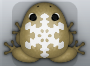 Beige Albeo Glacio Frog from Pocket Frogs