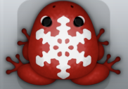 Maroon Albeo Glacio Frog from Pocket Frogs