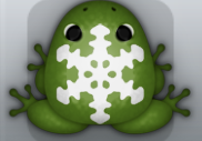 Olive Albeo Glacio Frog from Pocket Frogs