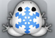 White Caelus Glacio Frog from Pocket Frogs