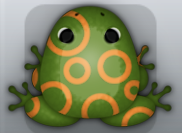 Olive Chroma Gyrus Frog from Pocket Frogs