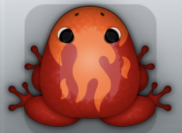 Maroon Carota Igneous Frog from Pocket Frogs