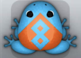 Azure Chroma Infinitas Frog from Pocket Frogs