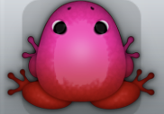 Maroon Floris Insero Frog from Pocket Frogs