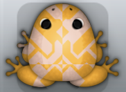 Orange Ceres Inverso Frog from Pocket Frogs