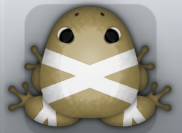 Beige Albeo Ligo Frog from Pocket Frogs