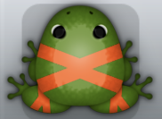 Olive Carota Ligo Frog from Pocket Frogs