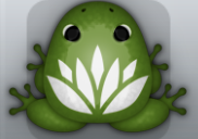 Olive Albeo Lotus Frog from Pocket Frogs