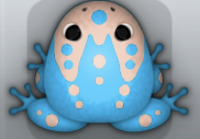 Azure Ceres Ludo Frog from Pocket Frogs