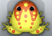 Yellow Carota Ludo Frog from Pocket Frogs
