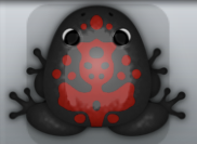 Black Tingo Magus Frog from Pocket Frogs