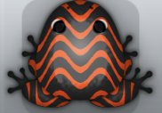 Black Chroma Marinus Frog from Pocket Frogs