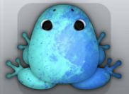 Aqua Caelus Nebula Frog from Pocket Frogs