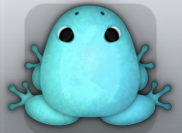 Aqua Callaina Nebula Frog from Pocket Frogs