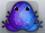 Purple Caelus Nebula Frog from Pocket Frogs