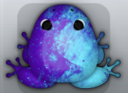 Purple Callaina Nebula Frog from Pocket Frogs