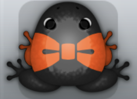 Black Carota Nodare Frog from Pocket Frogs