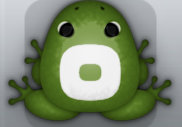 Olive Albeo Orbis Frog from Pocket Frogs