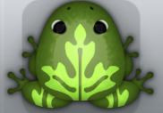 Olive Folium Ornatus Frog from Pocket Frogs