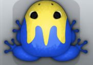 Blue Aurum Persona Frog from Pocket Frogs