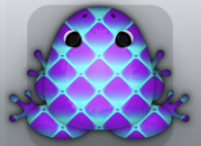 Aqua Viola Pulvillus Frog from Pocket Frogs