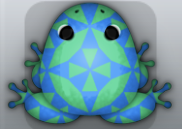 Marine Caelus Quilta Frog from Pocket Frogs