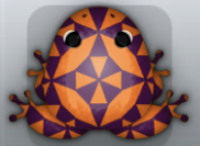 Tangelo Pruni Quilta Frog from Pocket Frogs