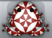 White Tingo Quilta Frog from Pocket Frogs