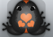 Black Chroma Roboris Frog from Pocket Frogs