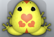 Yellow Carota Roboris Frog from Pocket Frogs