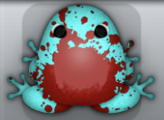 Aqua Tingo Spargo Frog from Pocket Frogs