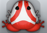 Red Albeo Trivium Frog from Pocket Frogs