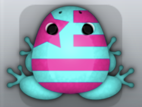 Aqua Floris Americano Frog from Pocket Frogs