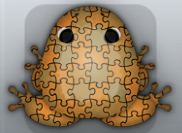 Beige Chroma Pompeius Frog from Pocket Frogs