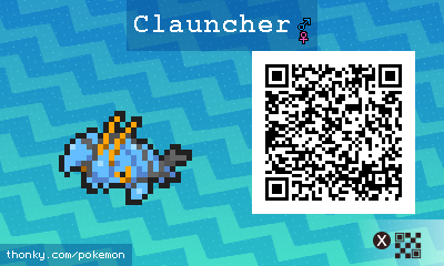 Clauncher QR Code for Pokémon Sun and Moon QR Scanner