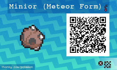 minior-meteor-form QR Code for Pokémon Sun and Moon