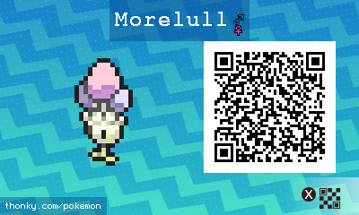 Morelull QR Code for Pokémon Sun and Moon
