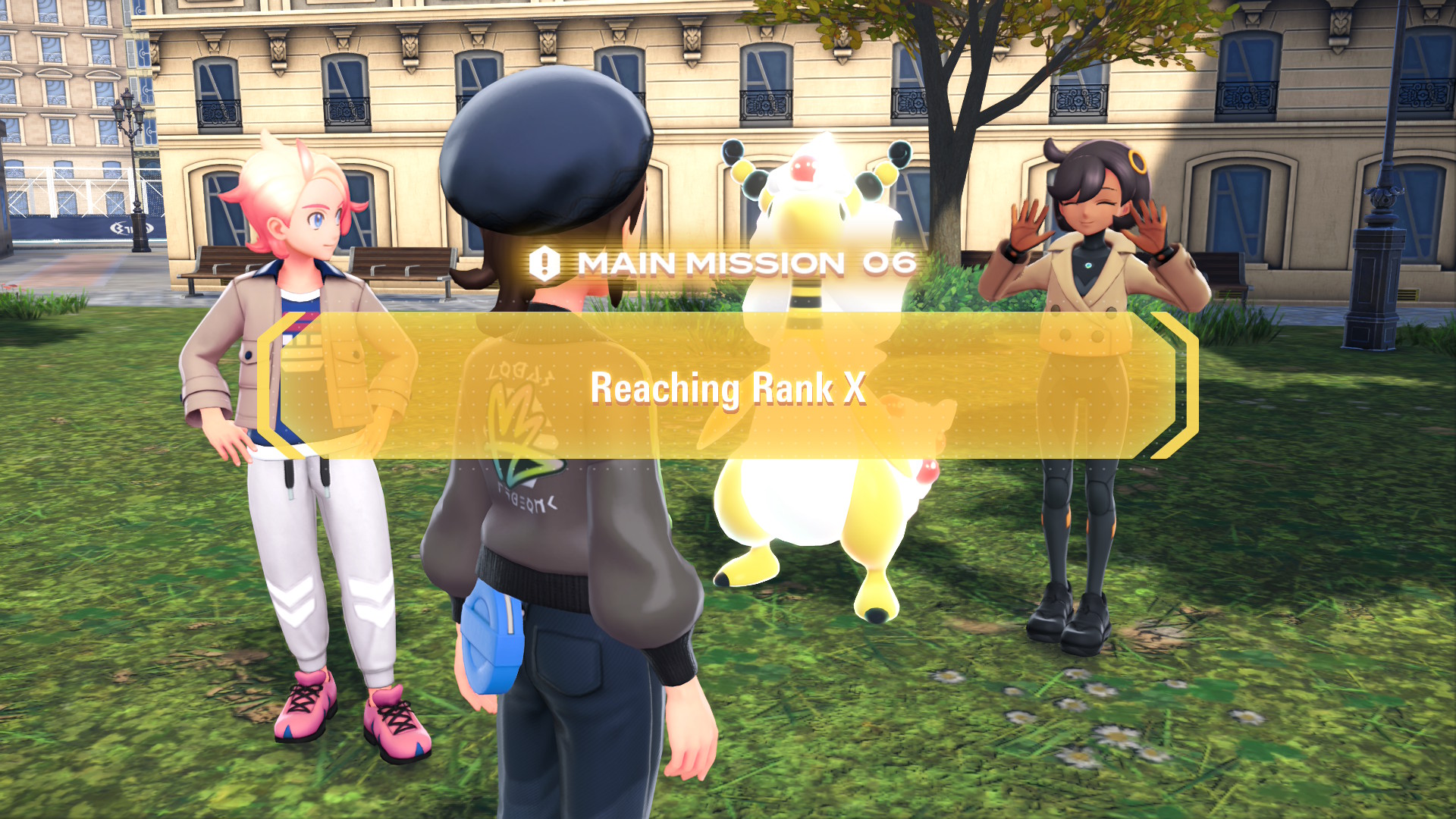After you learn about Mega Evolution from Emma, you receive your next Promotion Match. After you learn about Mega Evolution from Emma, you receive your next Promotion Match.