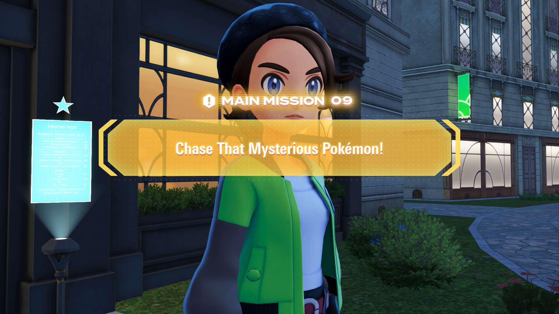 After you reach rank V, you see a mysterious Pokémon that Emma believes is the 10% form of Zygarde. After you reach rank V, you see a mysterious Pokémon that Emma believes is the 10% form of Zygarde.