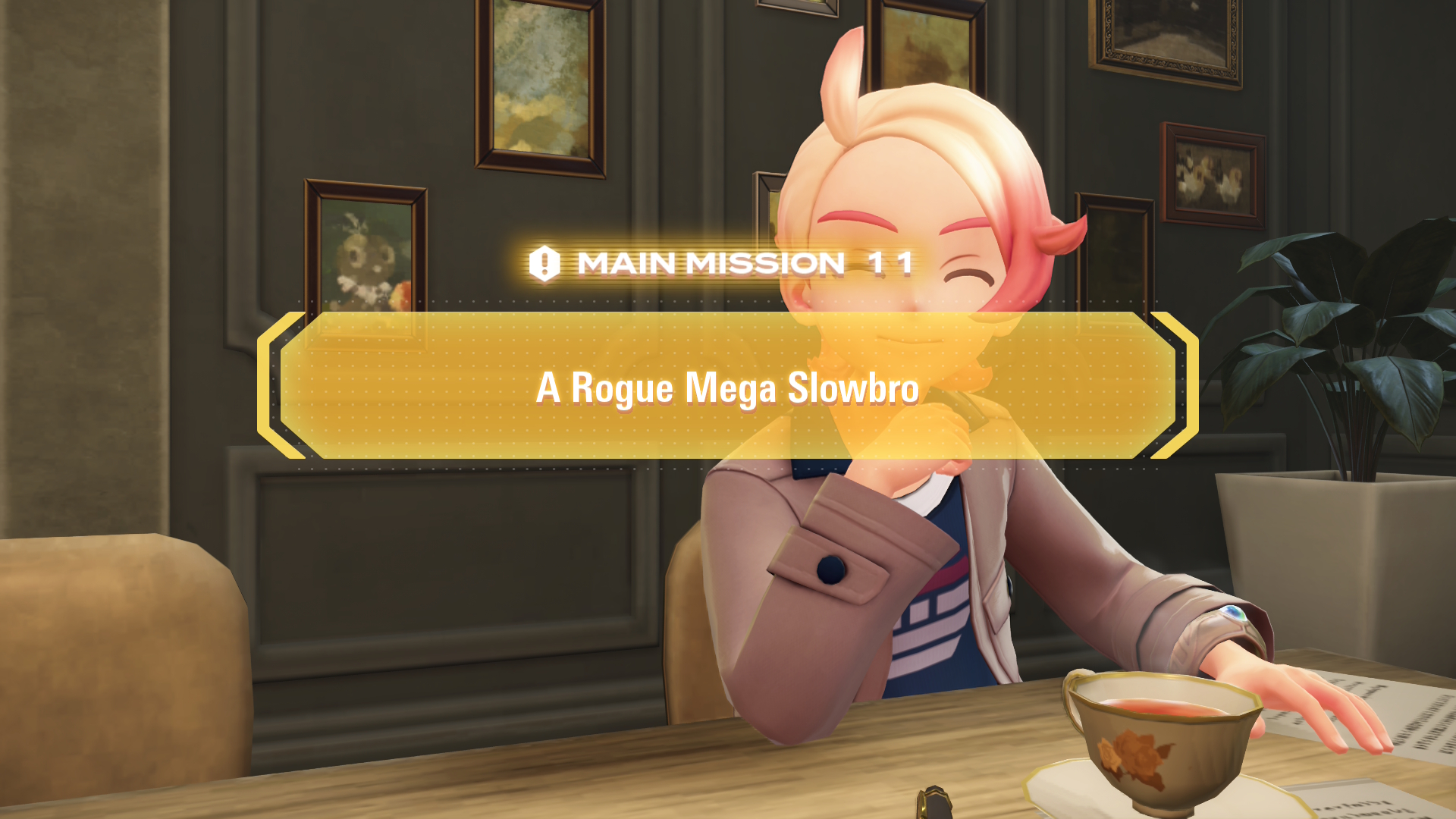 Urbain/Taunie have gone to investigate a Rogue Mega Slowbro in the southern part of the city and could use your help. Urbain/Taunie have gone to investigate a Rogue Mega Slowbro in the southern part of the city and could use your help.