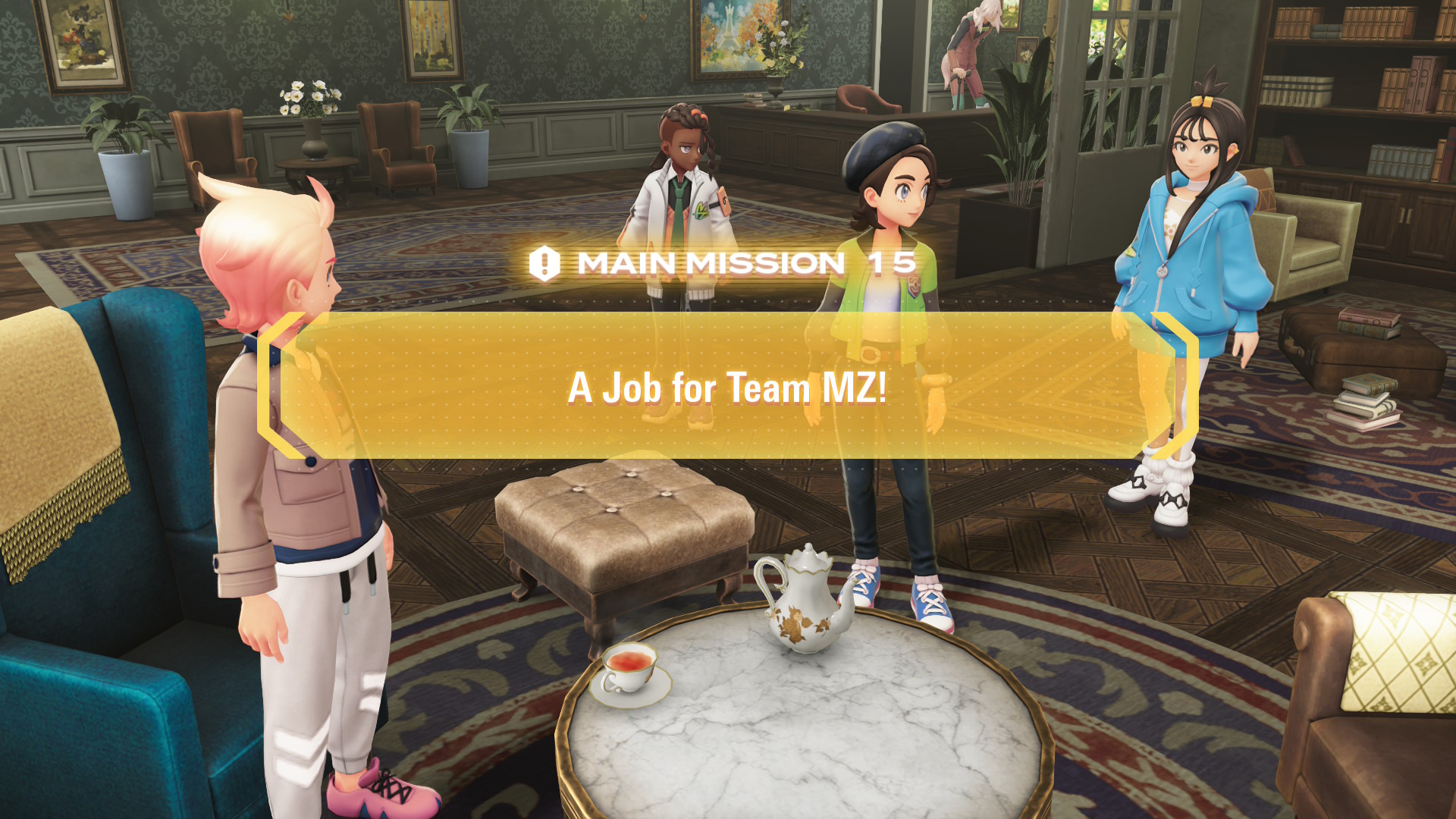 After you reach rank E, Vinnie has another job for you to help Rogue Mega Evolved Pokémon.