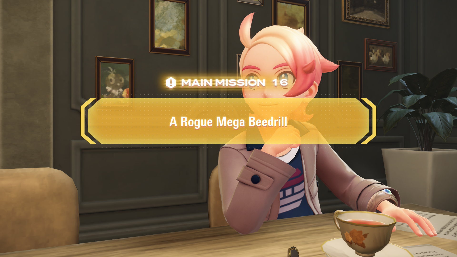 Urbain/Taunie has gone to investigate a Rogue Mega Beedrill and could use your help.