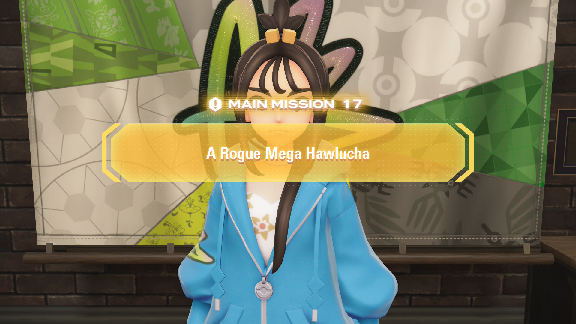 Lida has gone to investigate a Rogue Mega Hawlucha and could use your help.