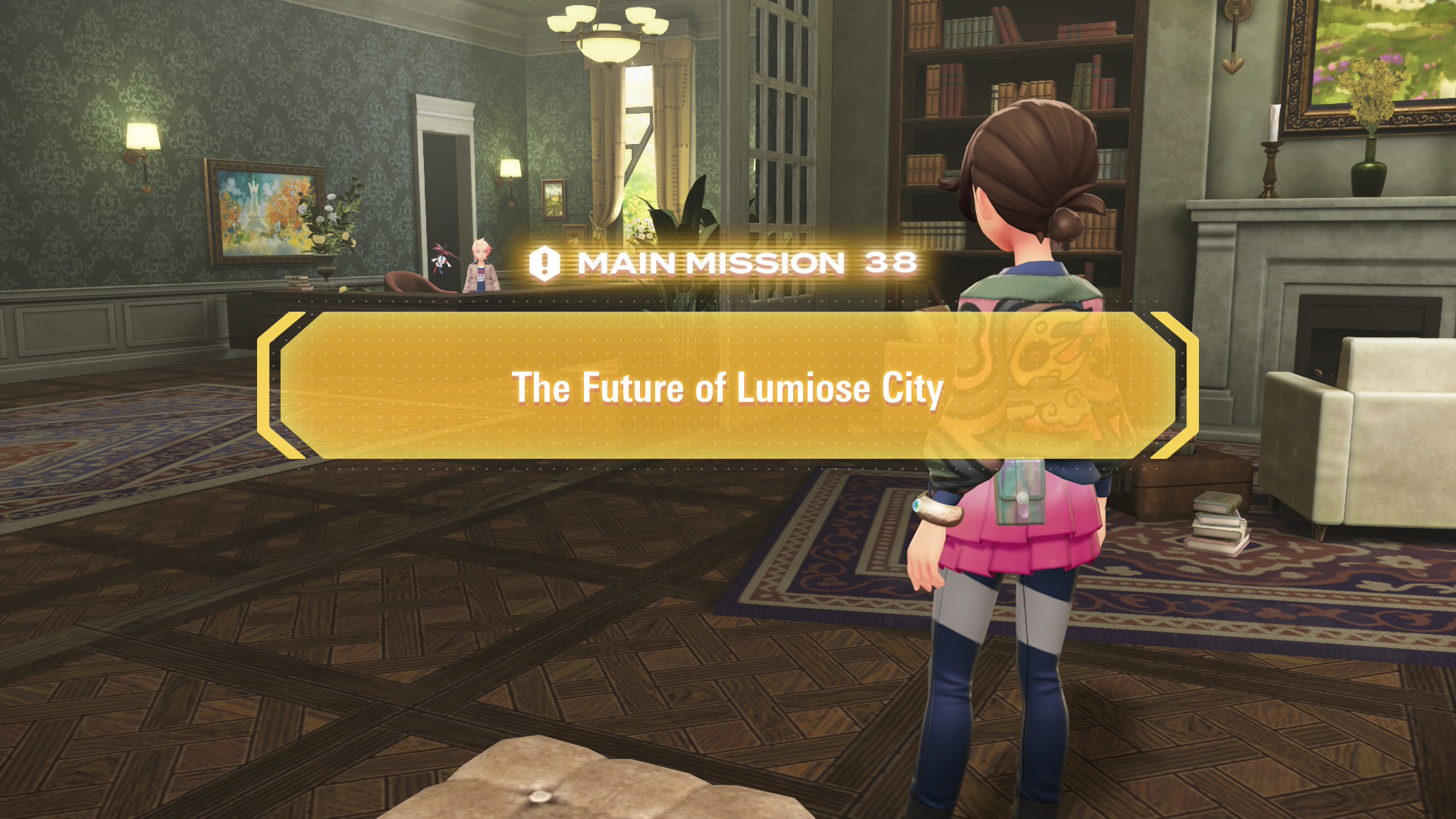 The tower has been pacified, but more awaits you in Lumiose City.